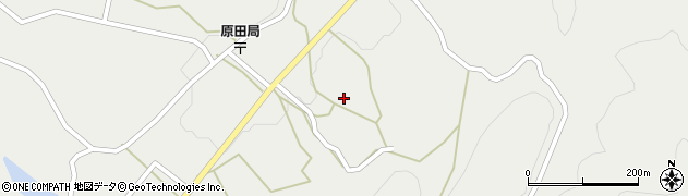 広島県尾道市原田町梶山田1550周辺の地図