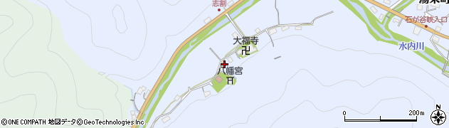 広島県広島市佐伯区湯来町大字菅澤427周辺の地図