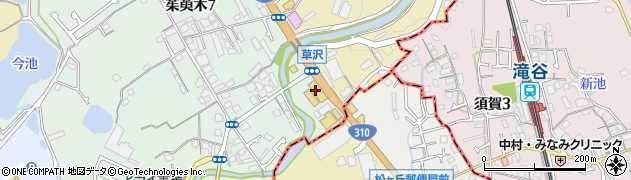 大阪スバル狭山店周辺の地図