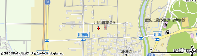 奈良県橿原市川西町282周辺の地図
