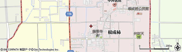 奈良県大和高田市根成柿528周辺の地図