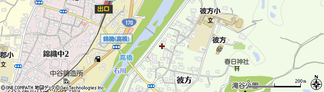 大阪府富田林市彼方506周辺の地図