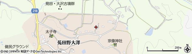 奈良県宇陀市菟田野大澤222周辺の地図