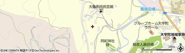 奈良県宇陀市大宇陀迫間周辺の地図