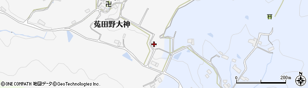 奈良県宇陀市菟田野大神182周辺の地図