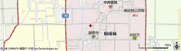 奈良県大和高田市根成柿527周辺の地図