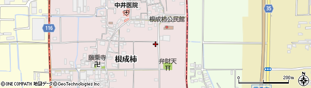 奈良県大和高田市根成柿87周辺の地図
