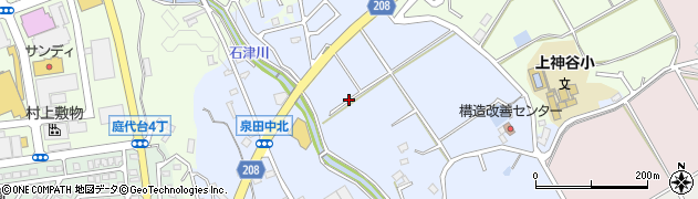 岡田寺橋周辺の地図