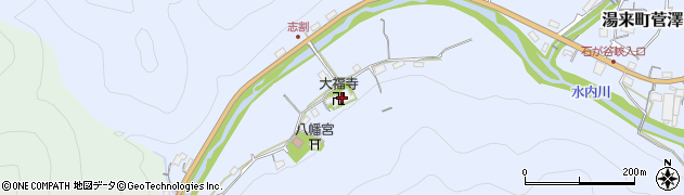 広島県広島市佐伯区湯来町大字菅澤441周辺の地図