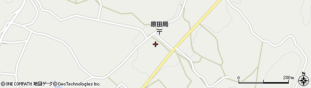 広島県尾道市原田町梶山田3160周辺の地図