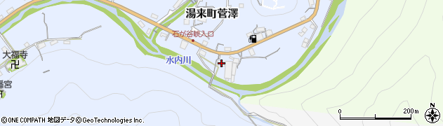 広島県広島市佐伯区湯来町大字菅澤743周辺の地図