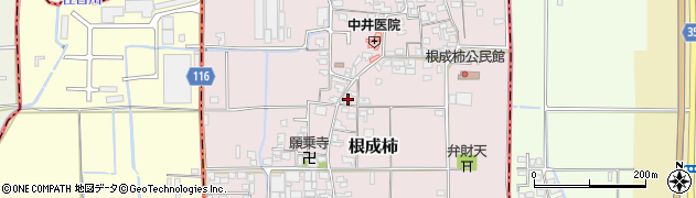 奈良県大和高田市根成柿654周辺の地図
