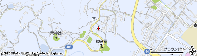 岡山県浅口市寄島町9816-1周辺の地図