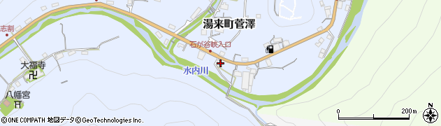広島県広島市佐伯区湯来町大字菅澤735周辺の地図