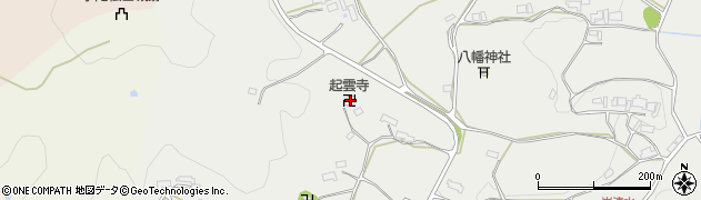 起雲寺周辺の地図