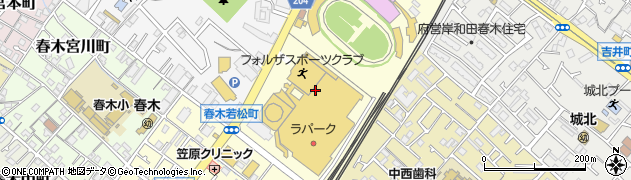 ＭＥＧＡドン・キホーテ岸和田店周辺の地図