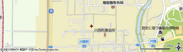 奈良県橿原市川西町232-1周辺の地図