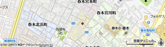 大阪府岸和田市春木元町周辺の地図