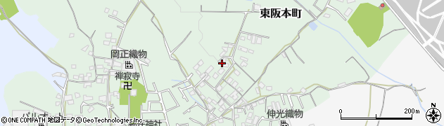 大阪府和泉市東阪本町295周辺の地図