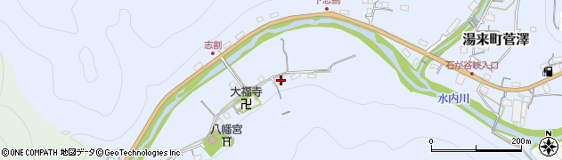 広島県広島市佐伯区湯来町大字菅澤452周辺の地図