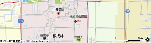 奈良県大和高田市根成柿104周辺の地図