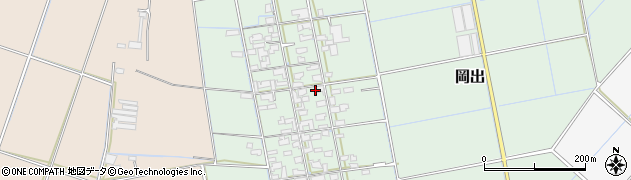 三重県玉城町（度会郡）岡出周辺の地図