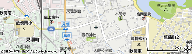 奈良県橿原市大軽町348周辺の地図