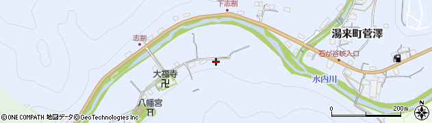 広島県広島市佐伯区湯来町大字菅澤457周辺の地図