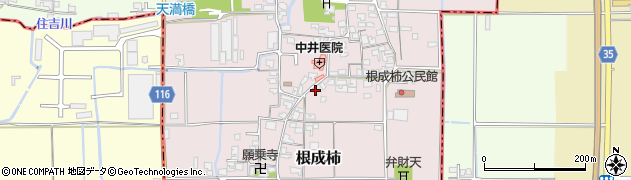 奈良県大和高田市根成柿642周辺の地図