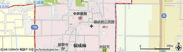 奈良県大和高田市根成柿109周辺の地図