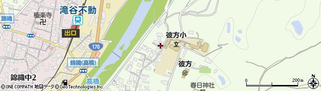 大阪府富田林市彼方534周辺の地図