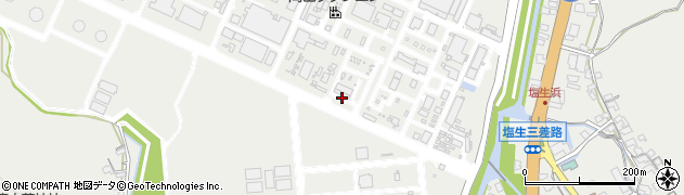 岡山県倉敷市児島塩生周辺の地図