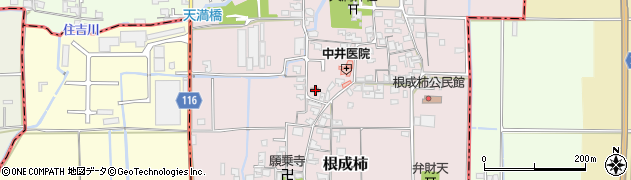 奈良県大和高田市根成柿525周辺の地図