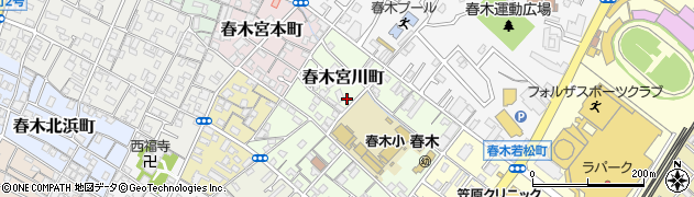 大阪府岸和田市春木宮川町周辺の地図