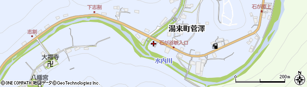広島県広島市佐伯区湯来町大字菅澤633周辺の地図