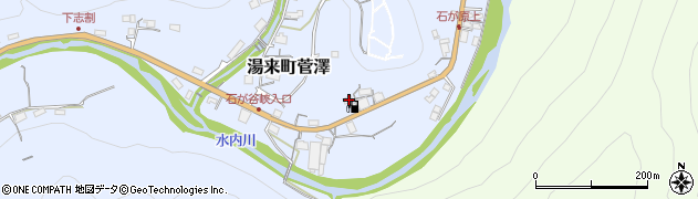 広島県広島市佐伯区湯来町大字菅澤760周辺の地図