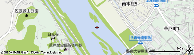 芦田川周辺の地図
