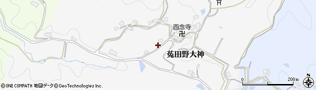 奈良県宇陀市菟田野大神246周辺の地図