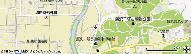 奈良県橿原市川西町1092周辺の地図