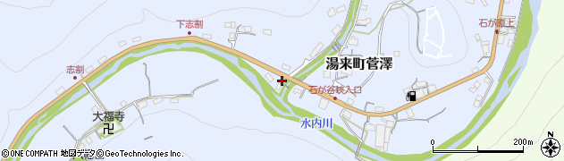 広島県広島市佐伯区湯来町大字菅澤572周辺の地図