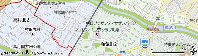 学研　ＣＡＩスクールマコト・和泉校周辺の地図