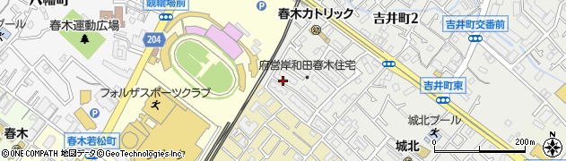 府営岸和田春木住宅周辺の地図