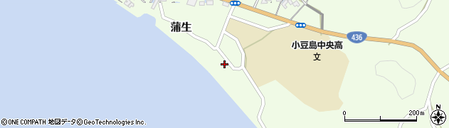 香川県小豆郡小豆島町蒲生1077周辺の地図