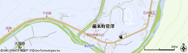 広島県広島市佐伯区湯来町大字菅澤663周辺の地図
