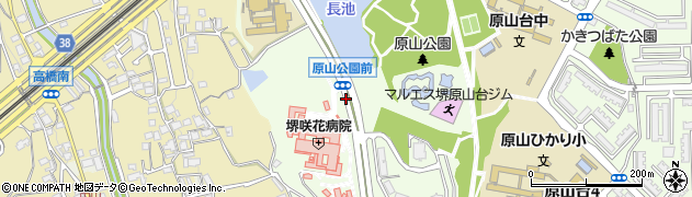 原山台二丁周辺の地図