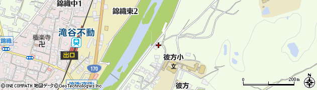 大阪府富田林市彼方547周辺の地図