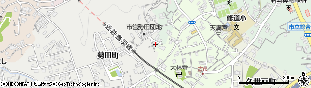 三重県伊勢市勢田町805周辺の地図