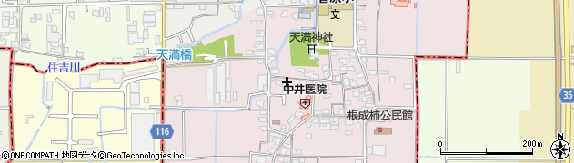 奈良県大和高田市根成柿486周辺の地図