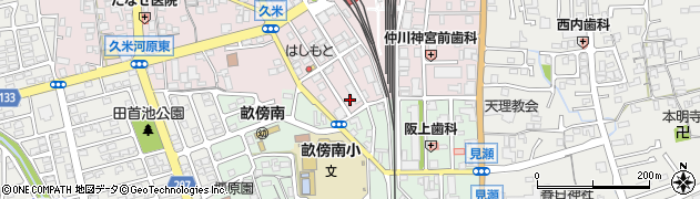 奈良県橿原市久米町548周辺の地図