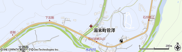 広島県広島市佐伯区湯来町大字菅澤632周辺の地図